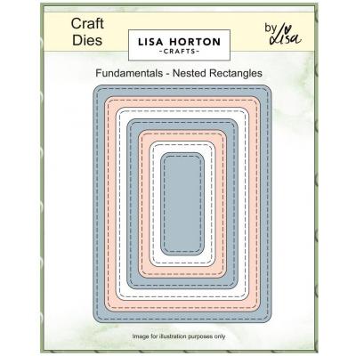 Lisa Horton Crafts Dies - Nested Rectangles